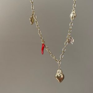 Heart with charm
