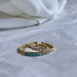 Zircon ring